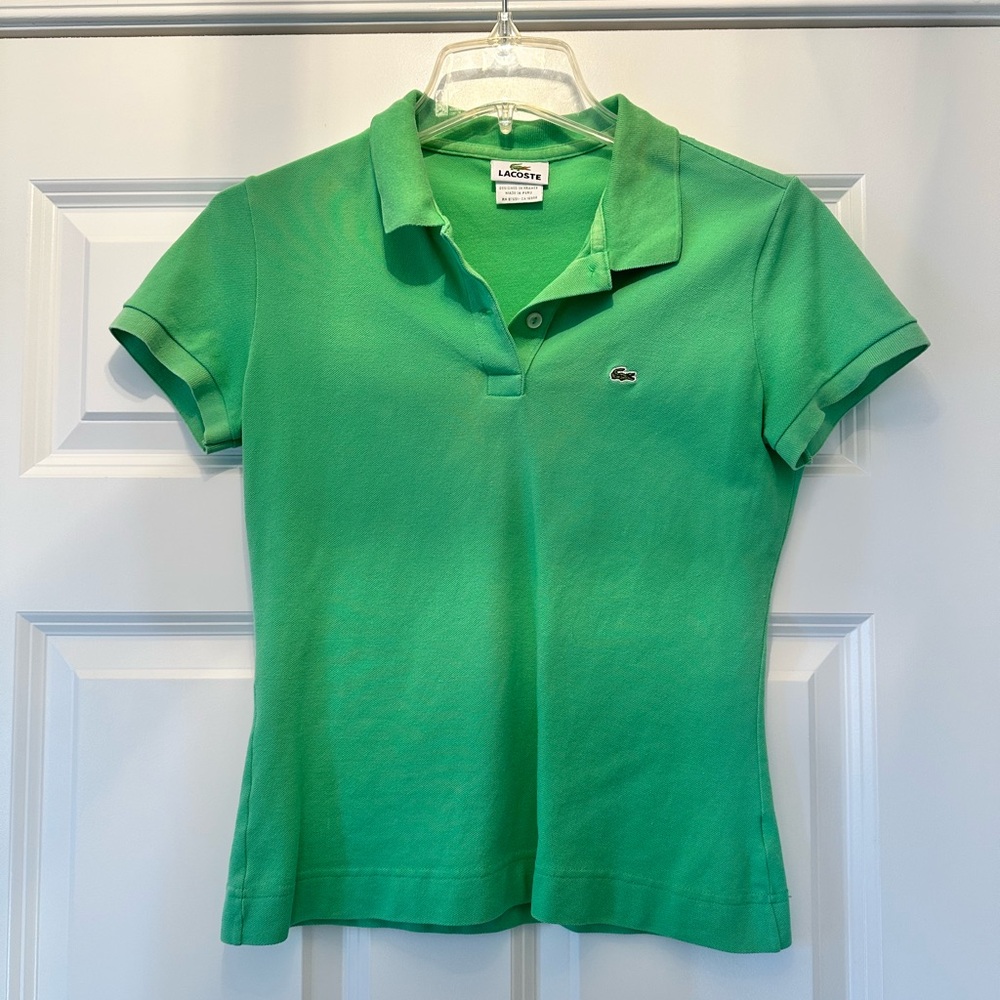 Lacoste Green Polo Shirt